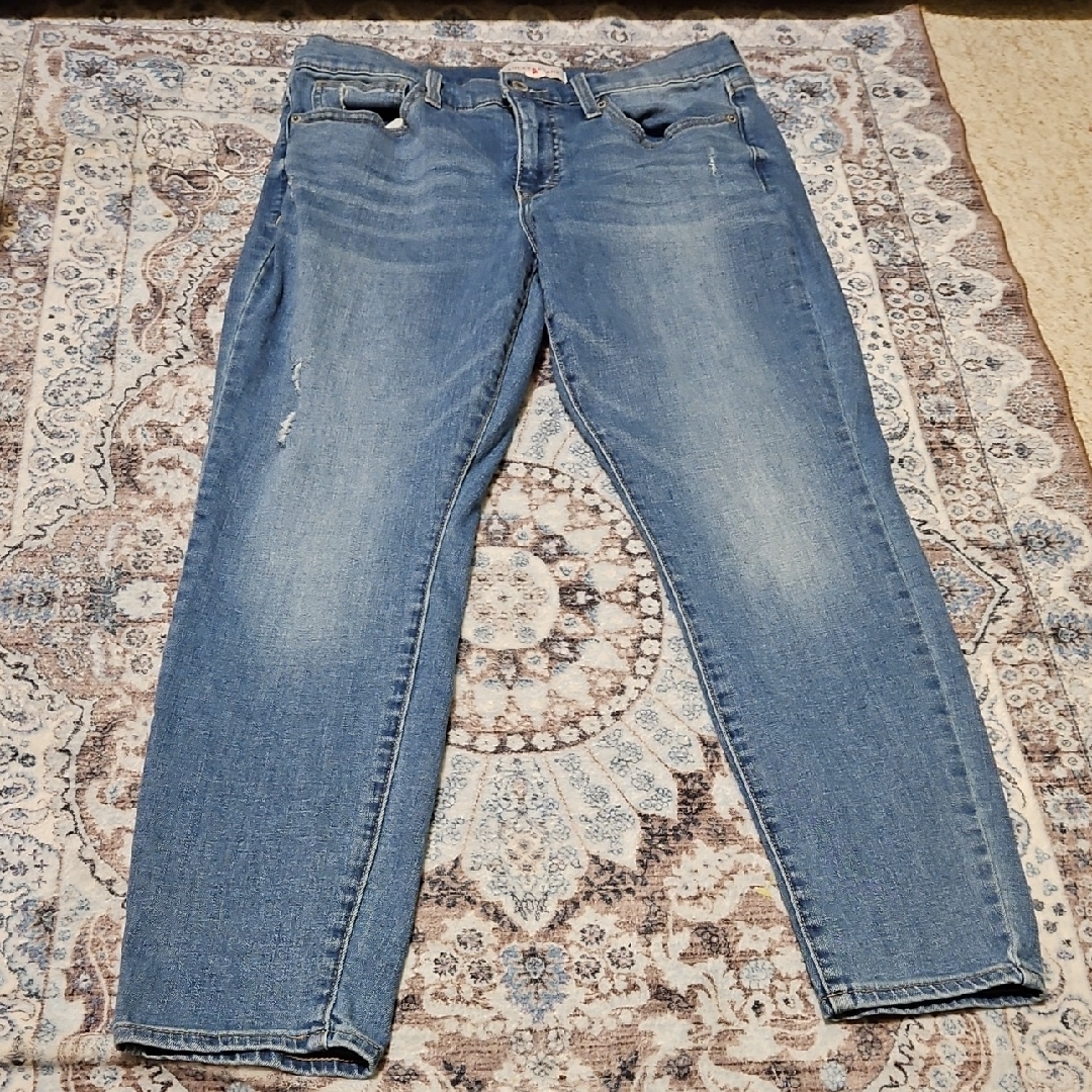 Lucky Brand Womens Skinny Jeans  Light Blue Denim
